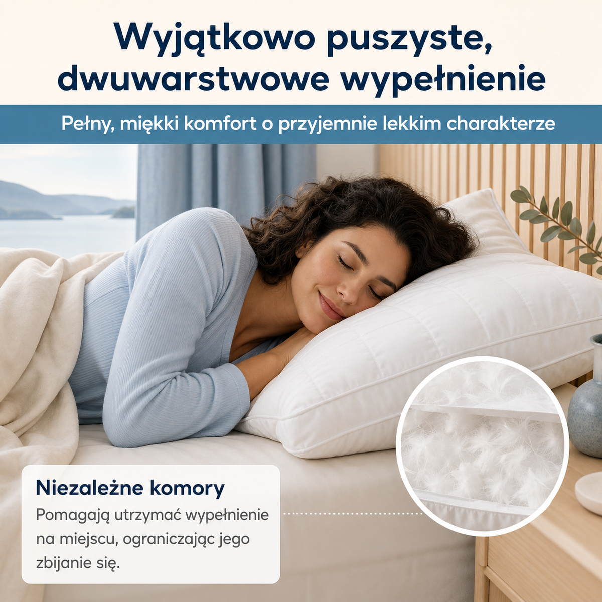 Oslo Dream – wyjątkowo puszysta poduszka