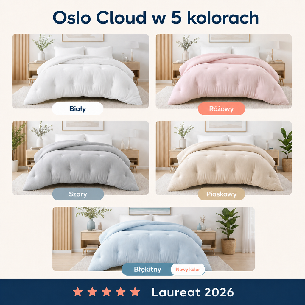 Oslo Cloud – puszysta kołdra całoroczna