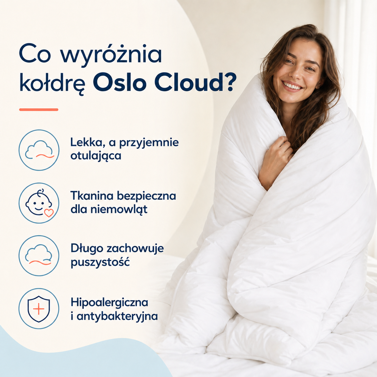 Oslo Cloud – puszysta kołdra całoroczna
