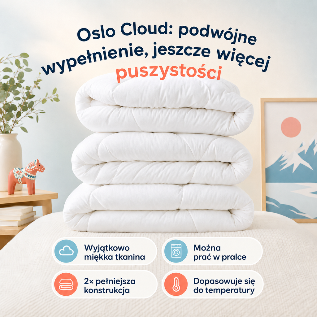 Oslo Cloud – puszysta kołdra całoroczna